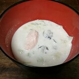 白菜の海鮮ミルクスープ煮